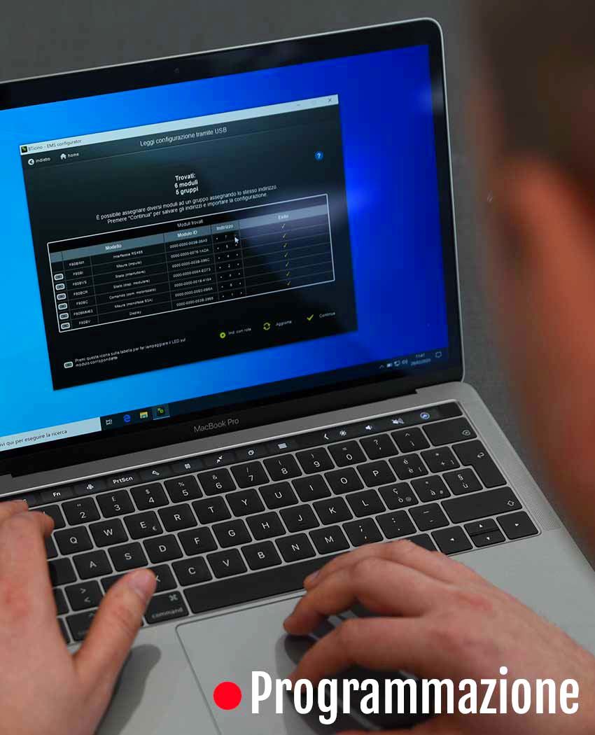 Servizi TeslaTech: Programmazione impianto domotico